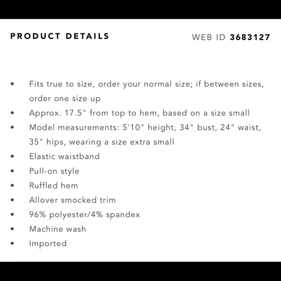 BCBG smocked mini skirt 🔥 - Picture 13 of 13